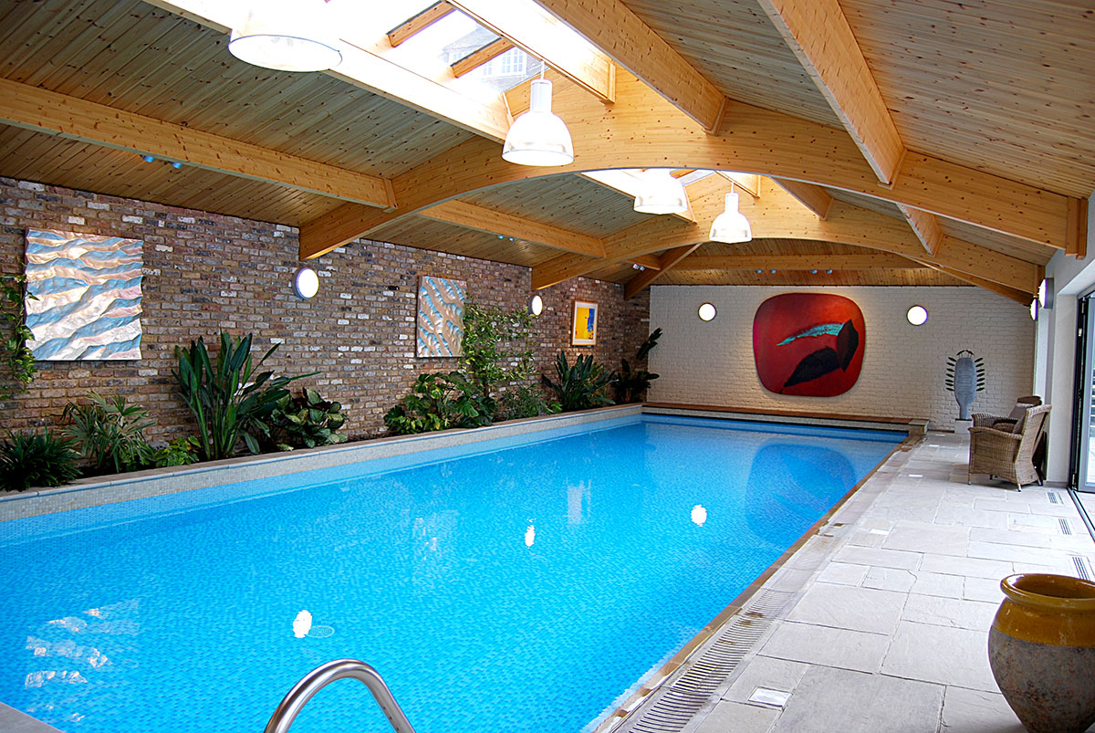 Creatice Custom Indoor Pools with Simple Decor | Home Interior Design