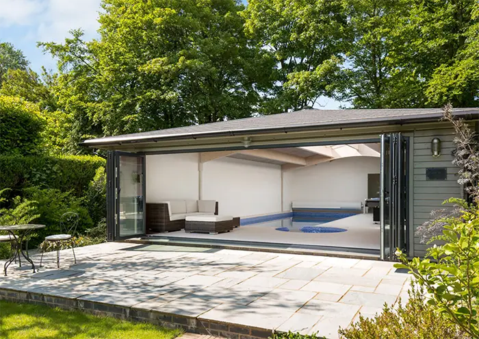 Indoor pool pool - outside view