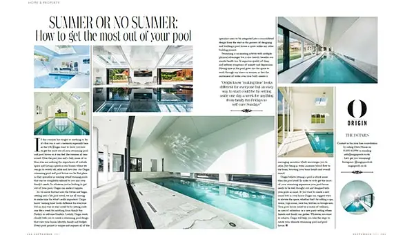 Life magazine - Origin pools Sep 2021